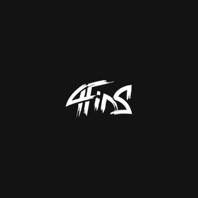4Fins Logo (White)