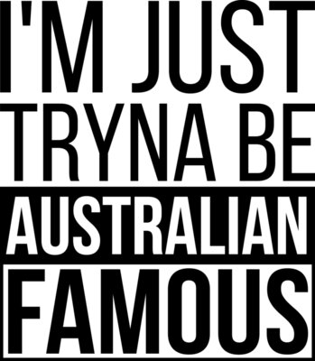 Clue Australian Famous (Black Shirt)