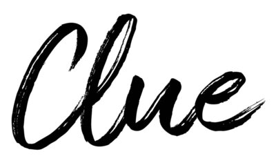 Clue NEW Logo Black